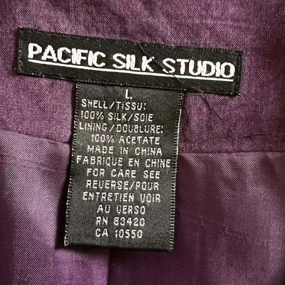 Pacific silk studio jacket - Picture 2 of 2